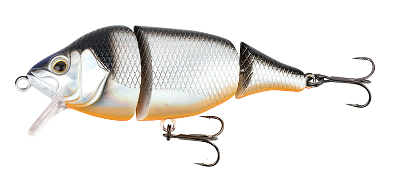 Fox Rage Wobler Hitcher C&T Jointed SR - UV Silver Baitfish 10cm