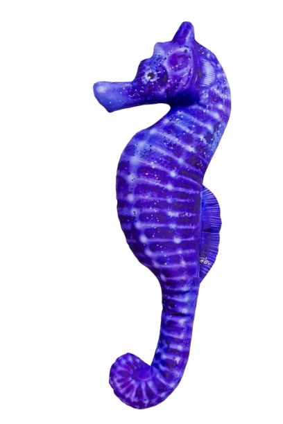 Gaby Polštář Mořský koník modrý 60cm