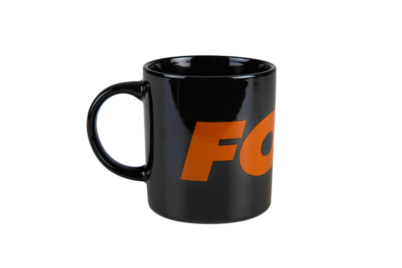 Fox Hrnek Black/Orange Logo Ceramic Mug 350ml