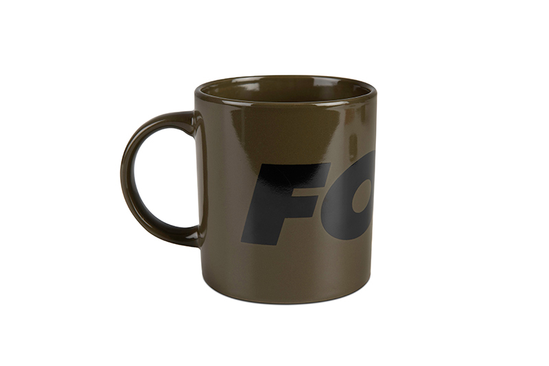 Fox Hrnek Green/Black Logo Ceramic Mug 350ml