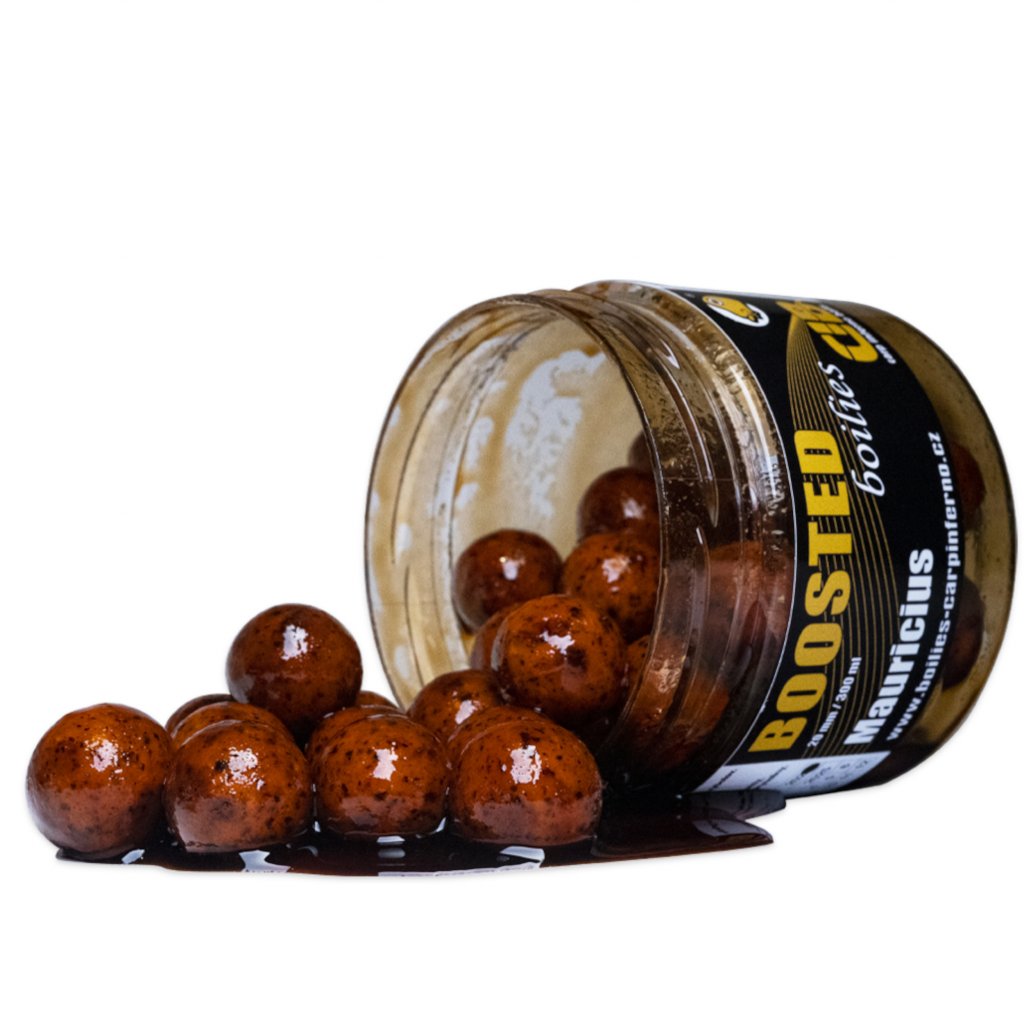 Carp Inferno Boosted Boilies Nutra Line - Mauricius 20mm, 300ml