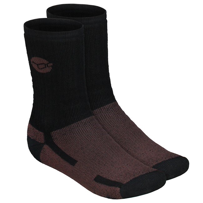 Korda Ponožky Merino Wool Sock Black