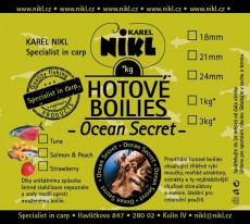 Hotové boilies OCEAN SECRET - Tuna