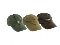 FOX Čepice Washed Black Cap
