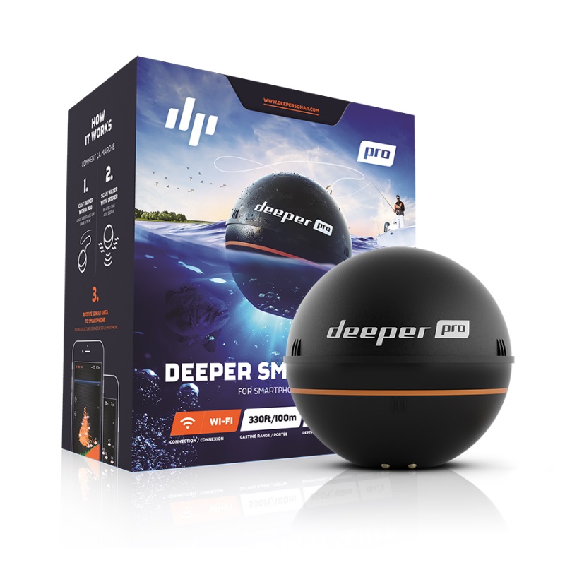 Deeper Fishfinder Pro nahazovací sonar (WiFi)