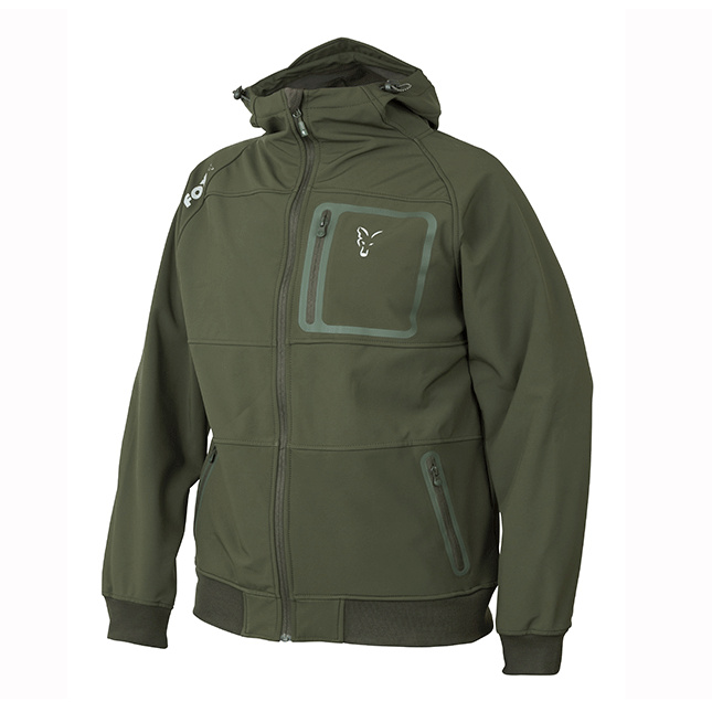 Fox Bunda Coll Green Silver Shell Hoodie