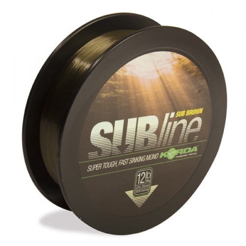 Vlasec Korda Subline Ultra Tough 1000m - 15 lb 0,40mm Brown