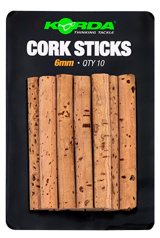 Korda Korkové tyčinky Cork Sticks 10ks