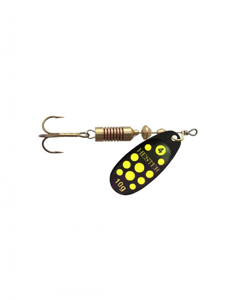 Hester Fishing Třpytka Osprey Yellow Ladybug