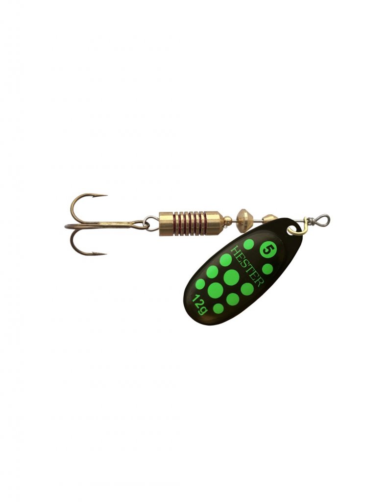 Hester Fishing Třpytka Osprey Green Ladybug