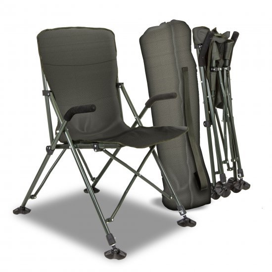 Křeslo Solar Undercover Green Foldable Easy Chair High