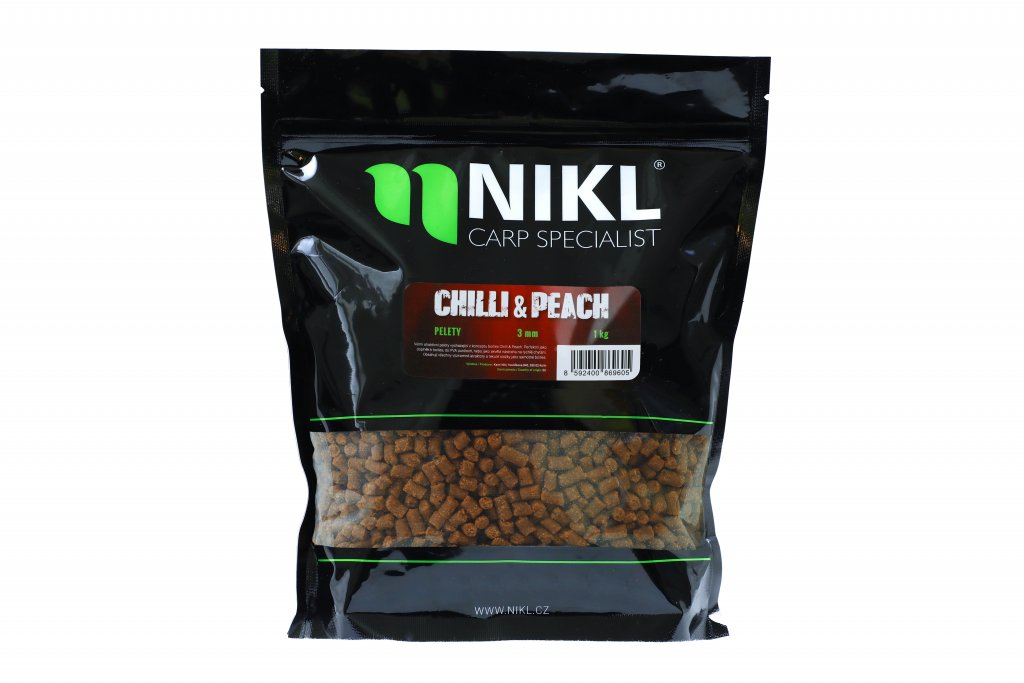 Nikl Pelety Chilli & Peach 1kg