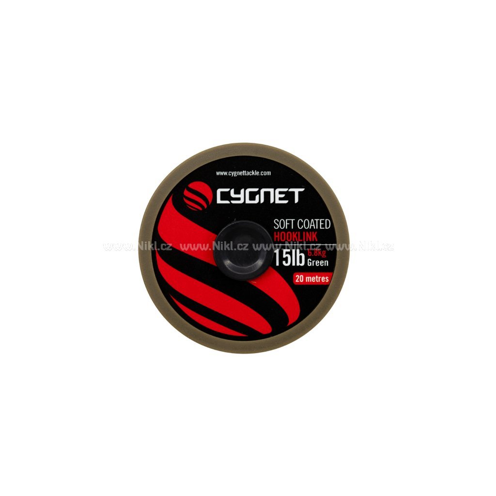 Cygnet Návazcová šňůra - Soft Coated Hooklink 20m