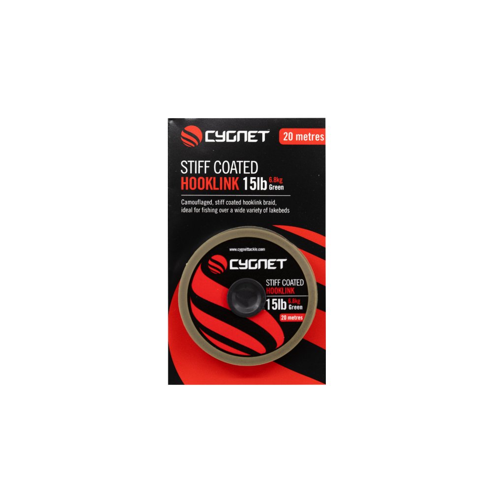 Cygnet Návazcová šňůra - Stiff Coated Hooklink 20m