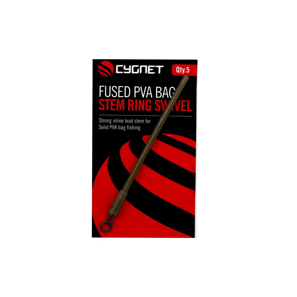 Cygnet Dřík do inline olov - Fused PVA Bag Stem - Ring Swivel