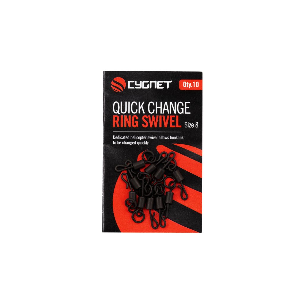 CYGNETt Obratlík - QC Ring Swivel - Size 8 (10ks)