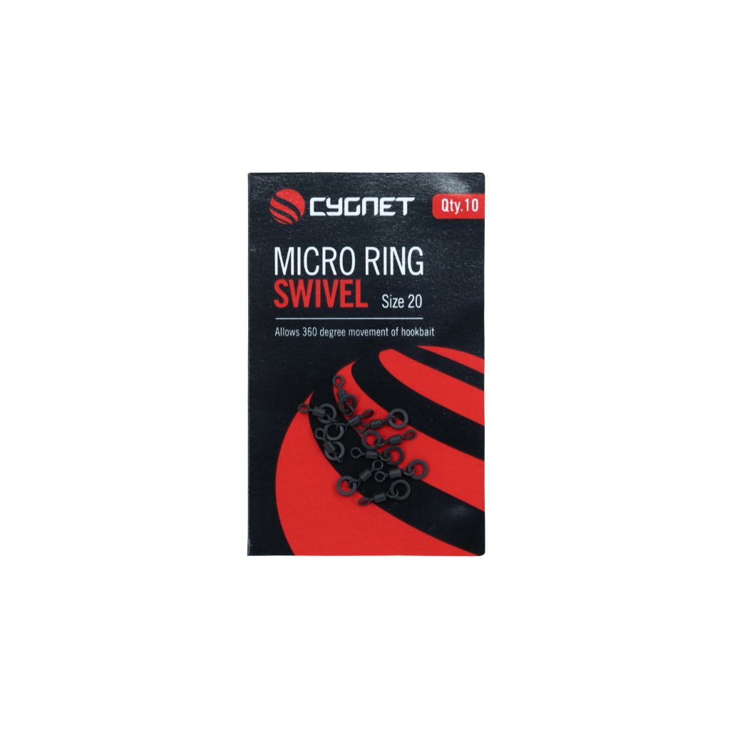 Cygnet Obratlík s kroužkem - Micro Ring Swivel, vel. 20