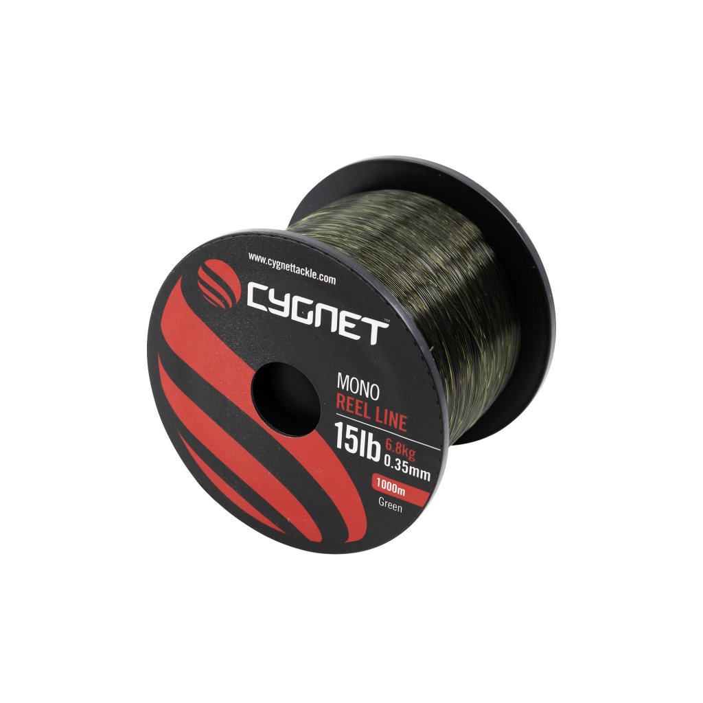CYGNET Mono Reel Line - 0.43mm, 25lb, 11.44kg (1000m)