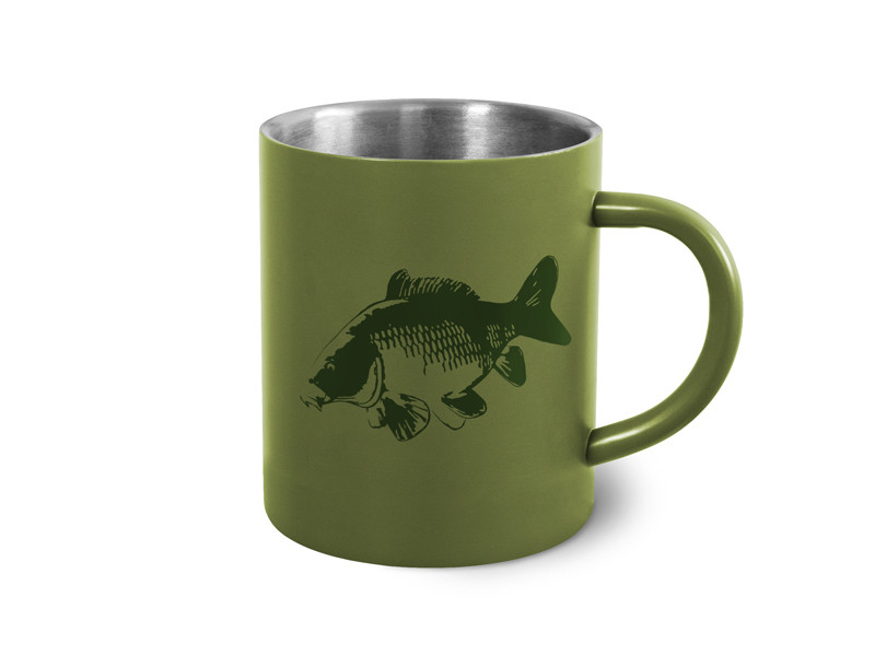 Delphin Nerezový hrnek Carp