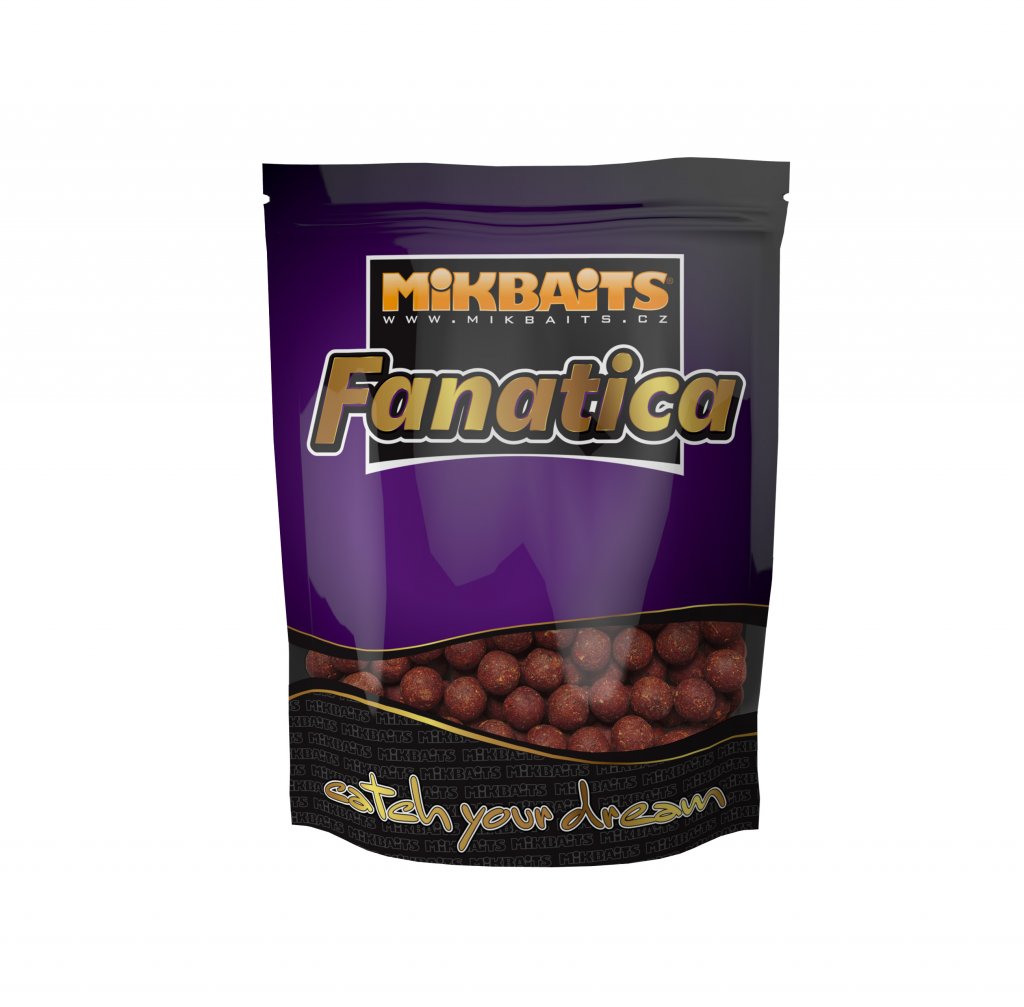 Mikbaits Fanatica boilie - Losos Ráček Asa 24mm, 900g