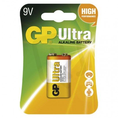 Baterie GP Ultra 1604AU, 9V, 1ks