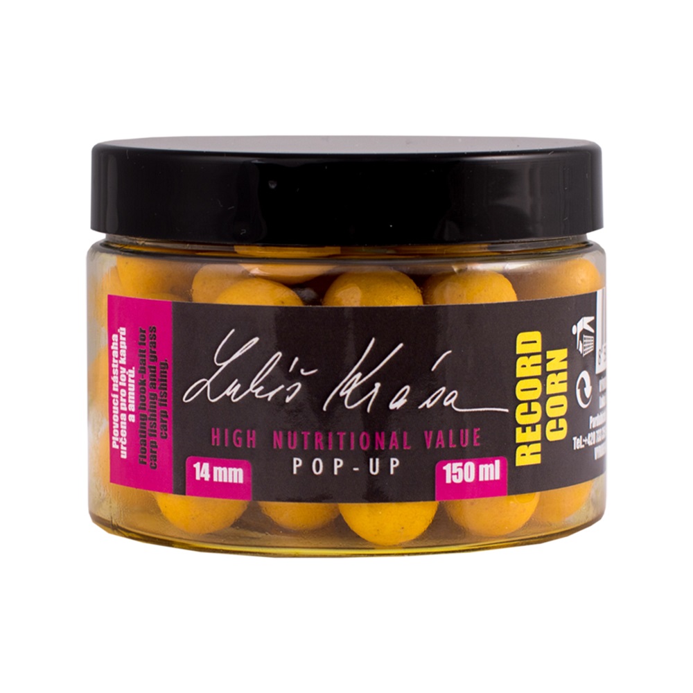 LK Baits Pop Up Record Corn 14mm 150ml