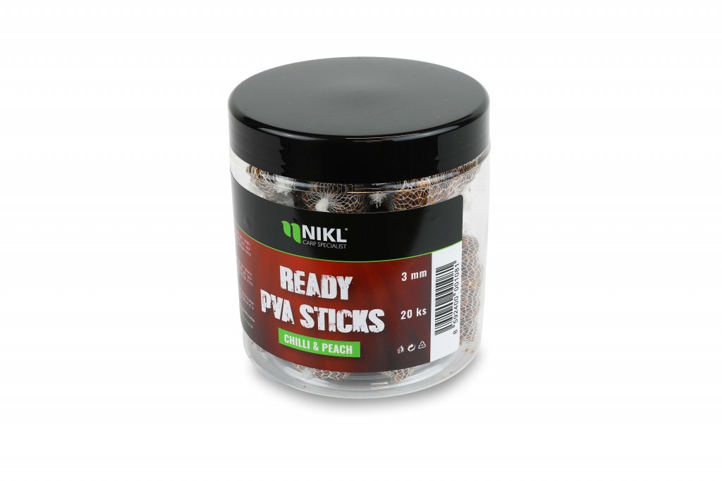 Nikl Ready PVA Stick – Chilli & Peach 20ks