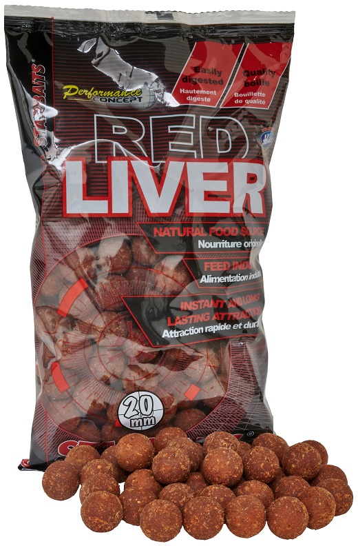 Starbaits Boilie Concept Red Liver 1kg