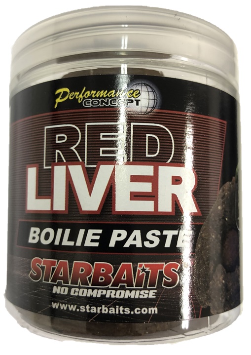 Starbaits Obalovací pasta Red Liver 250g