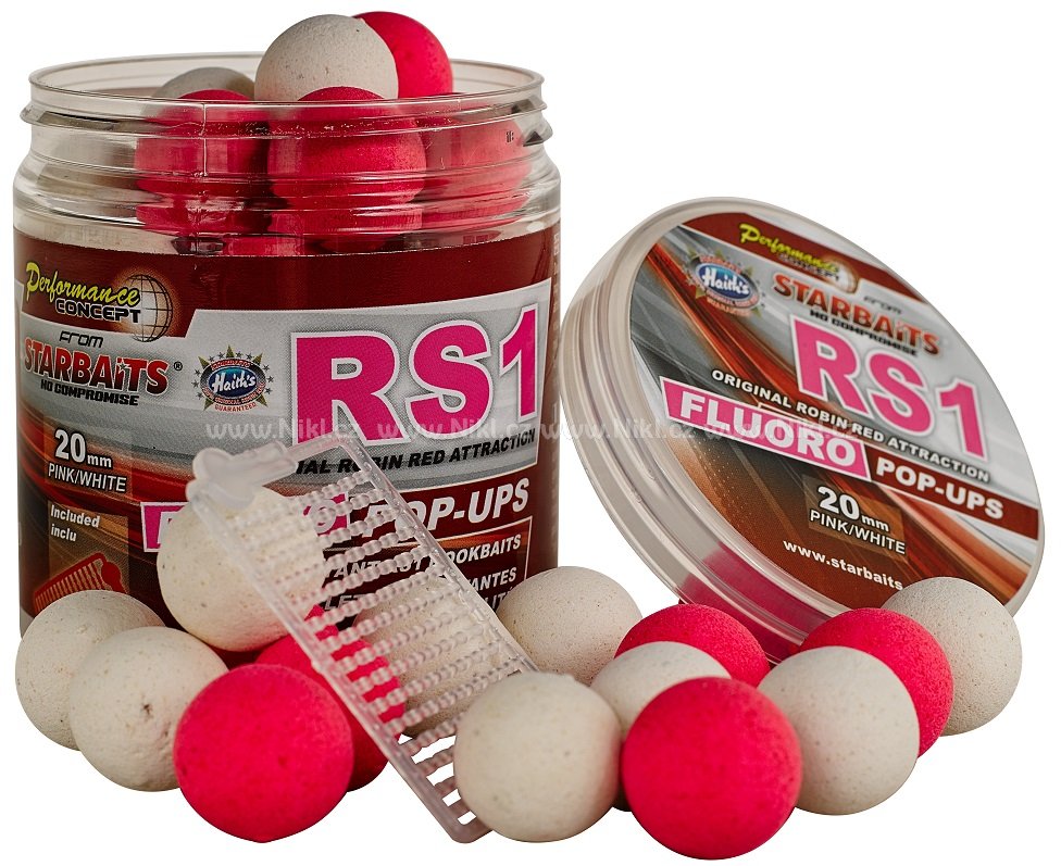 Starbaits Plovoucí Boilie RS1 FLUO 80g