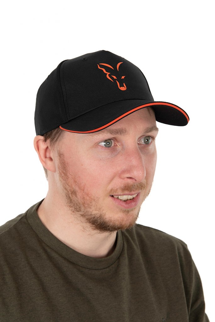 Fox Kšiltovka Collection Baseball Cap Black/Orange