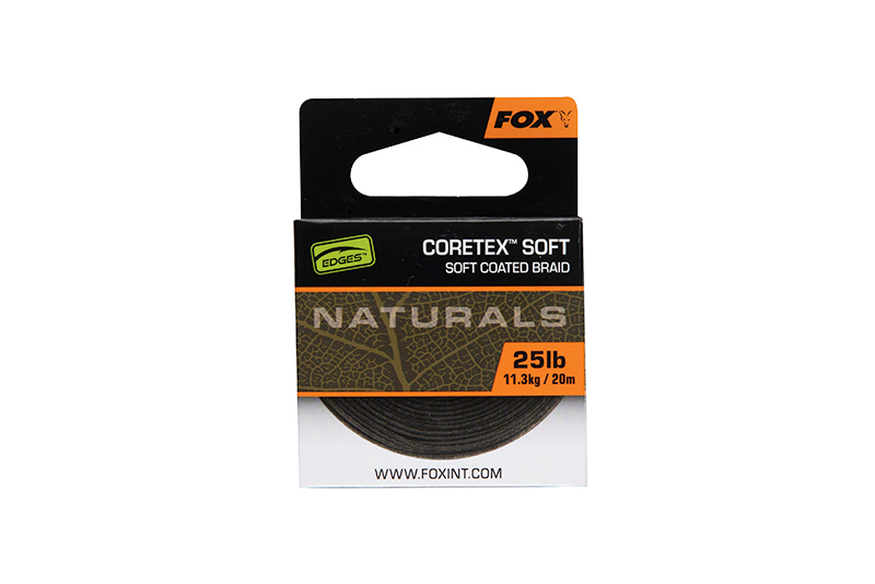 Fox Návazcová šňůrka Naturals Coretex Soft 25lb, 20m
