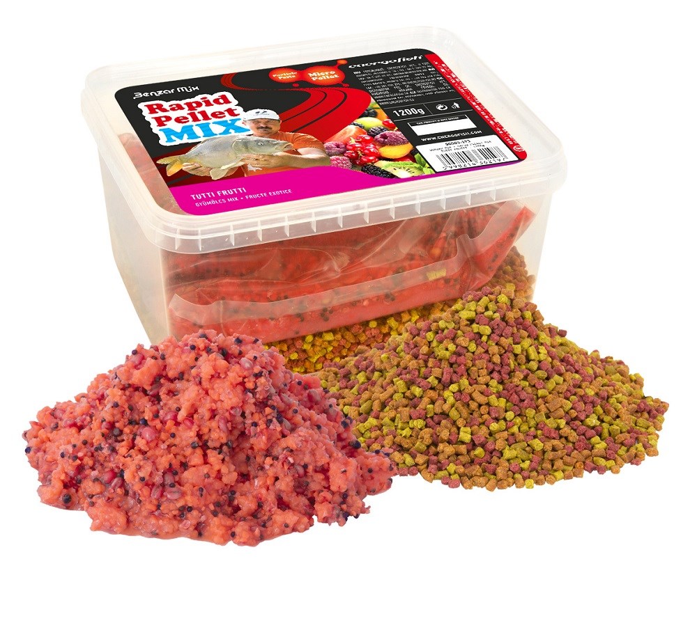 Benzar Mix Pelety Rapid Mix - Tutti frutti 1200g