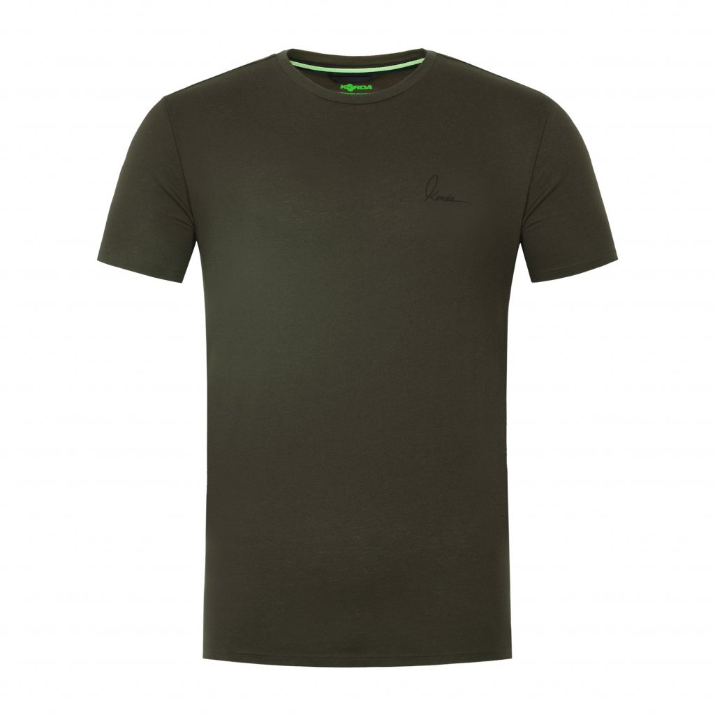 Korda Tričko Minimal Tee Dark Olive