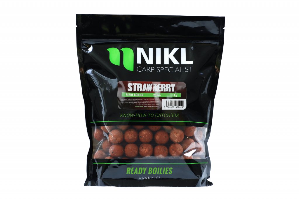 Nikl Hotové Boilies Strawberry