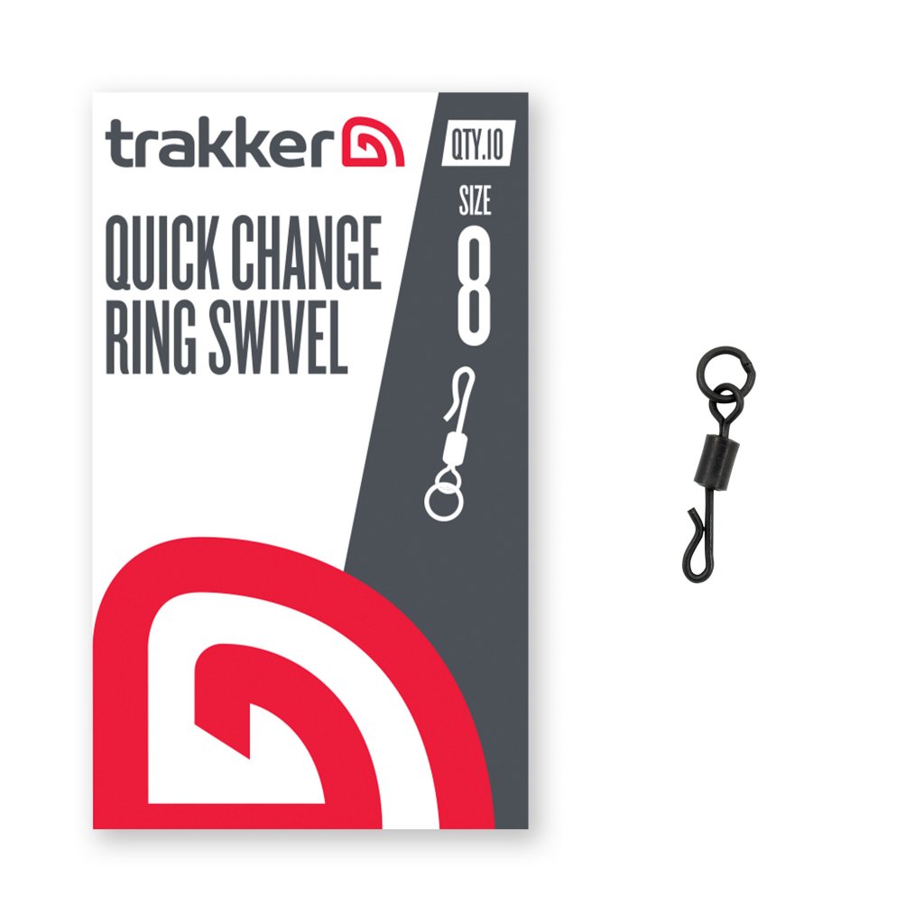 Trakker Obratlík QC Ring Swivel vel.8, 10ks