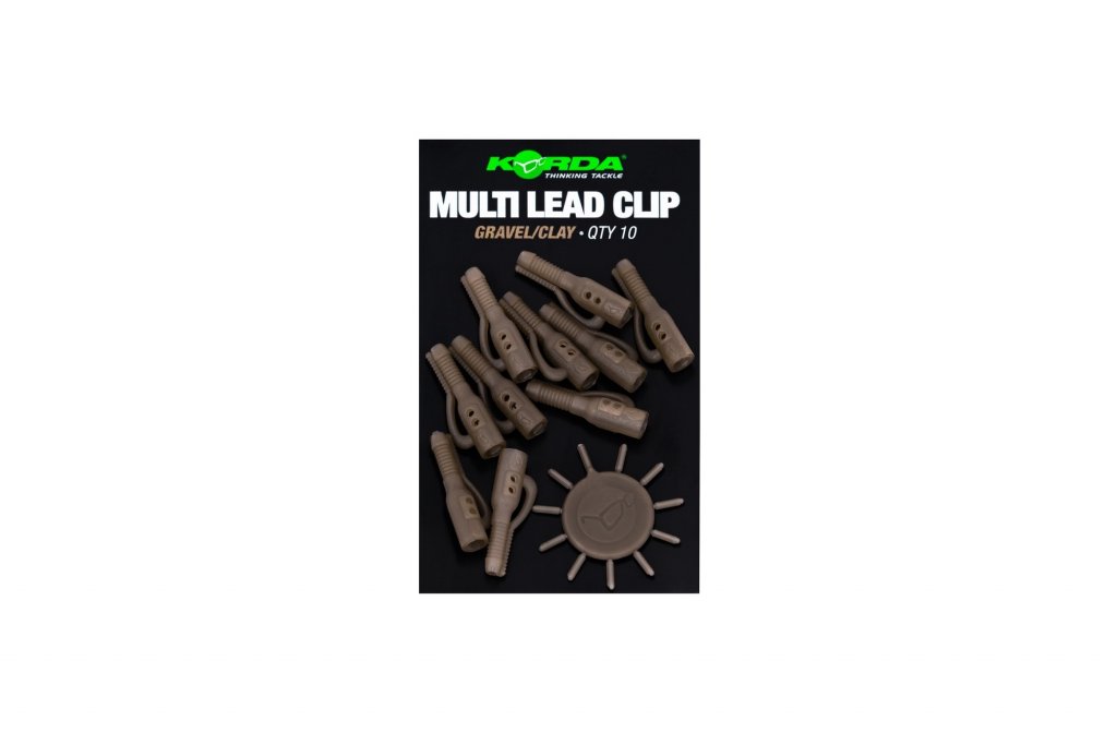 Korda Závěsky Lead Clip Pin Gravel/Clay 10ks