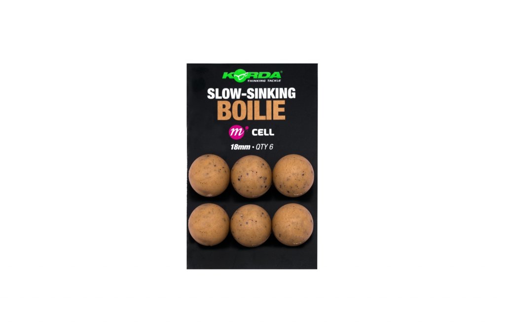 Korda Plastic Wafter Slow-Sinking Boilie - Cell