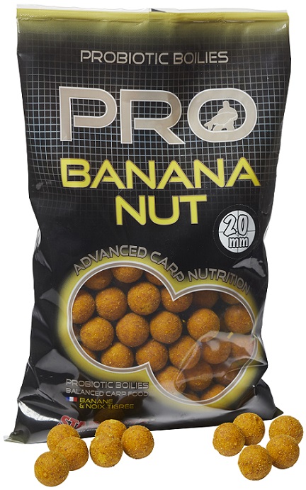 Starbaits Boilie Pro Banana Nut 800g