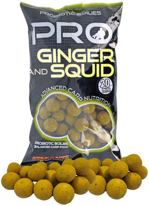 Starbaits Boilie Pro Ginger Squid 800g