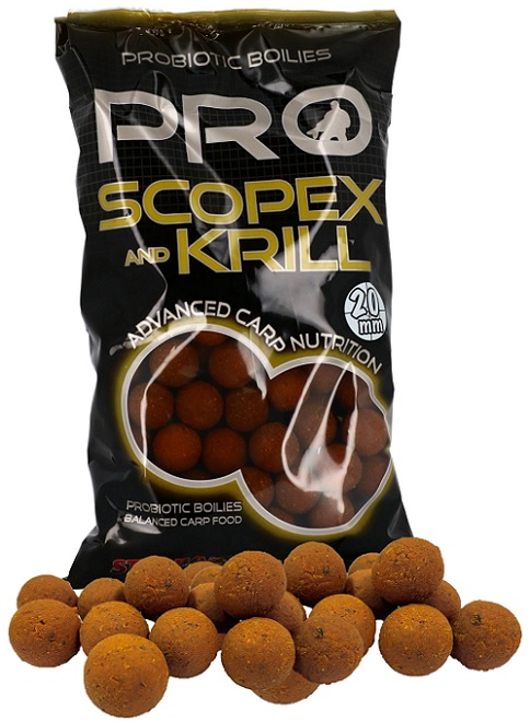 Starbaits Boilie Pro Scopex Krill 800g