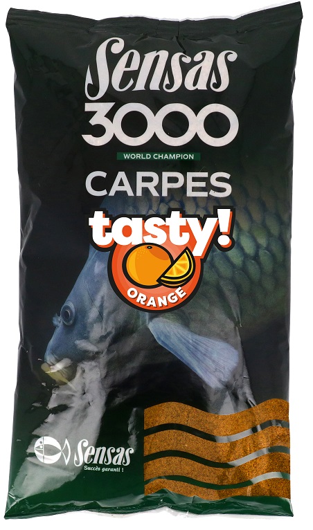 Sensas Krmení 3000 Carp Tasty Orange (kapr pomeranč) 1kg