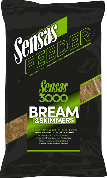 Sensas Krmení 3000 Feeder Bream & Skimmers 1kg