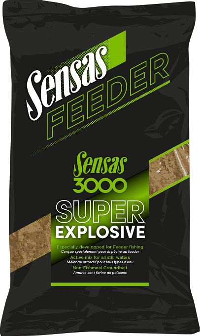 Sensas Krmení 3000 Feeder Super Explosive 1kg