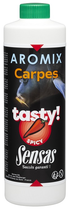 Sensas Posilovač Aromix Carp Tasty Spicy (koření) 500ml