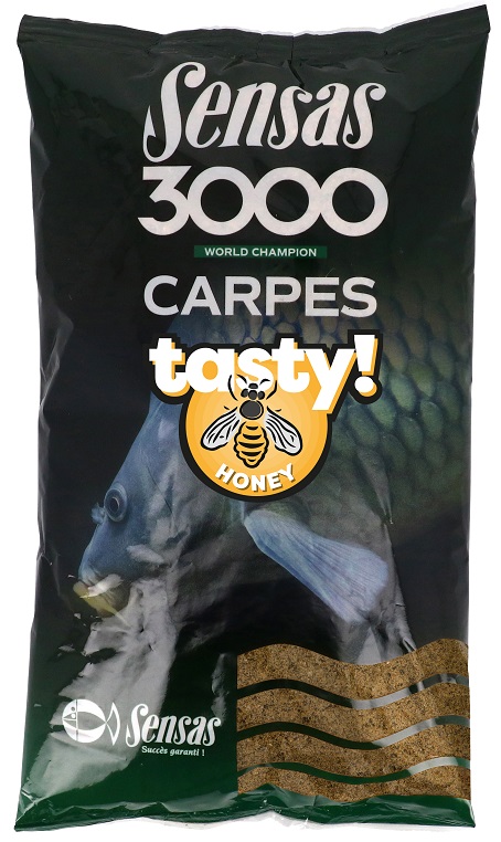 Sensas Krmení 3000 Carp Tasty Honey (kapr med) 1kg
