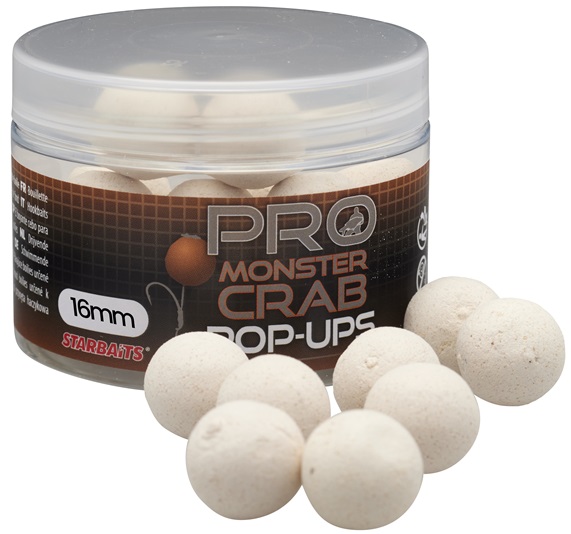 Starbaits Plovoucí boilie - POP UP Pro Monster Crab 16mm, 50g