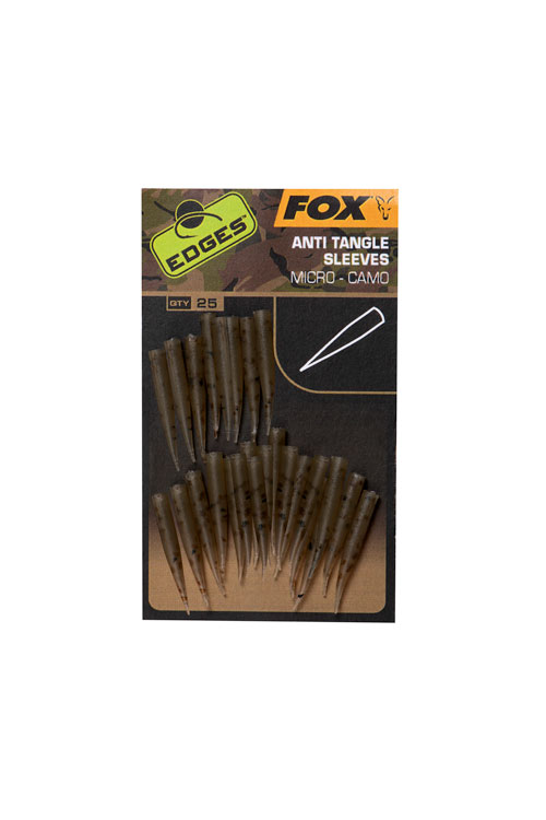 Fox Převleky Edges Camo Anti Tangle Sleeves Micro 25ks