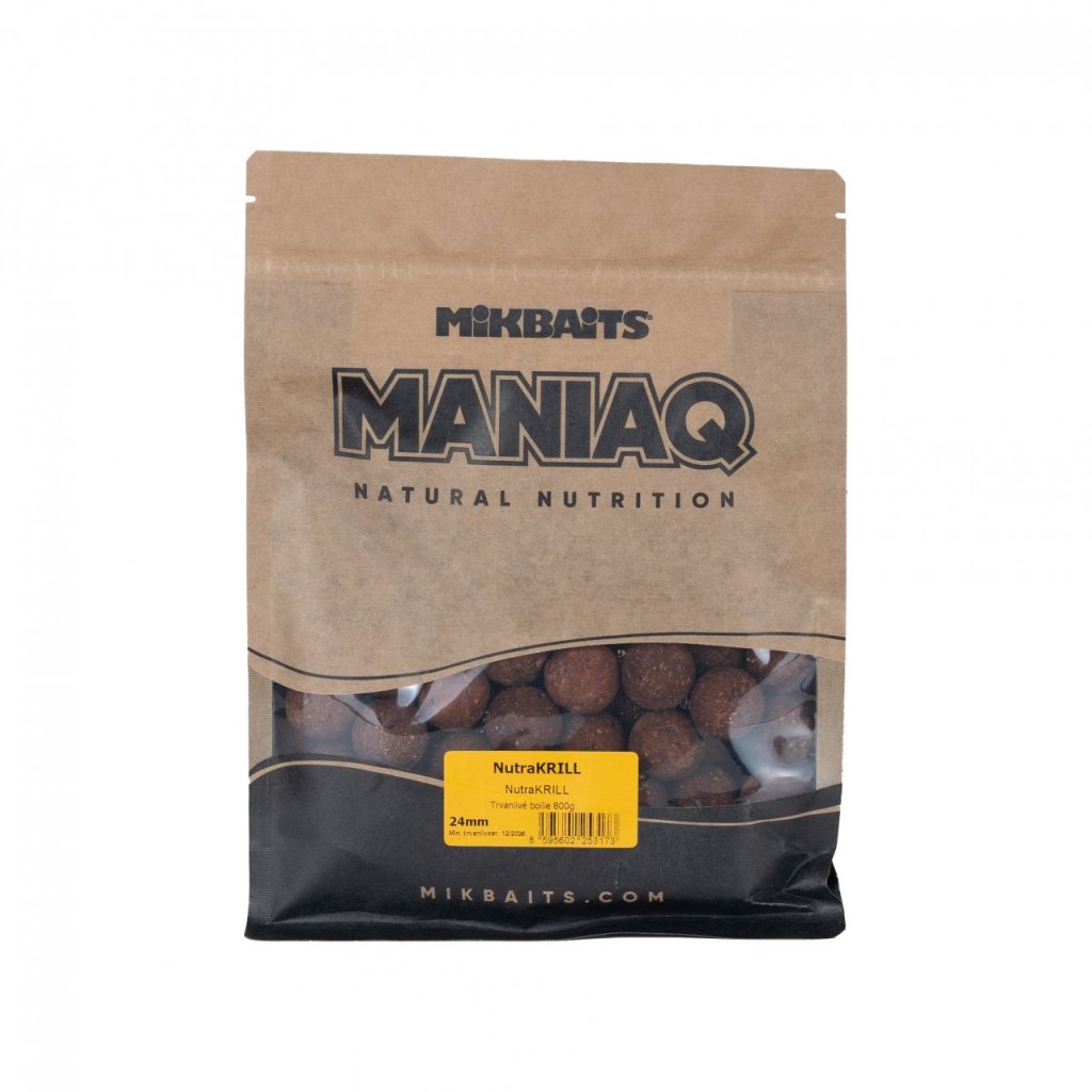 Mikbaits ManiaQ Boilie - NutraKrill 800g