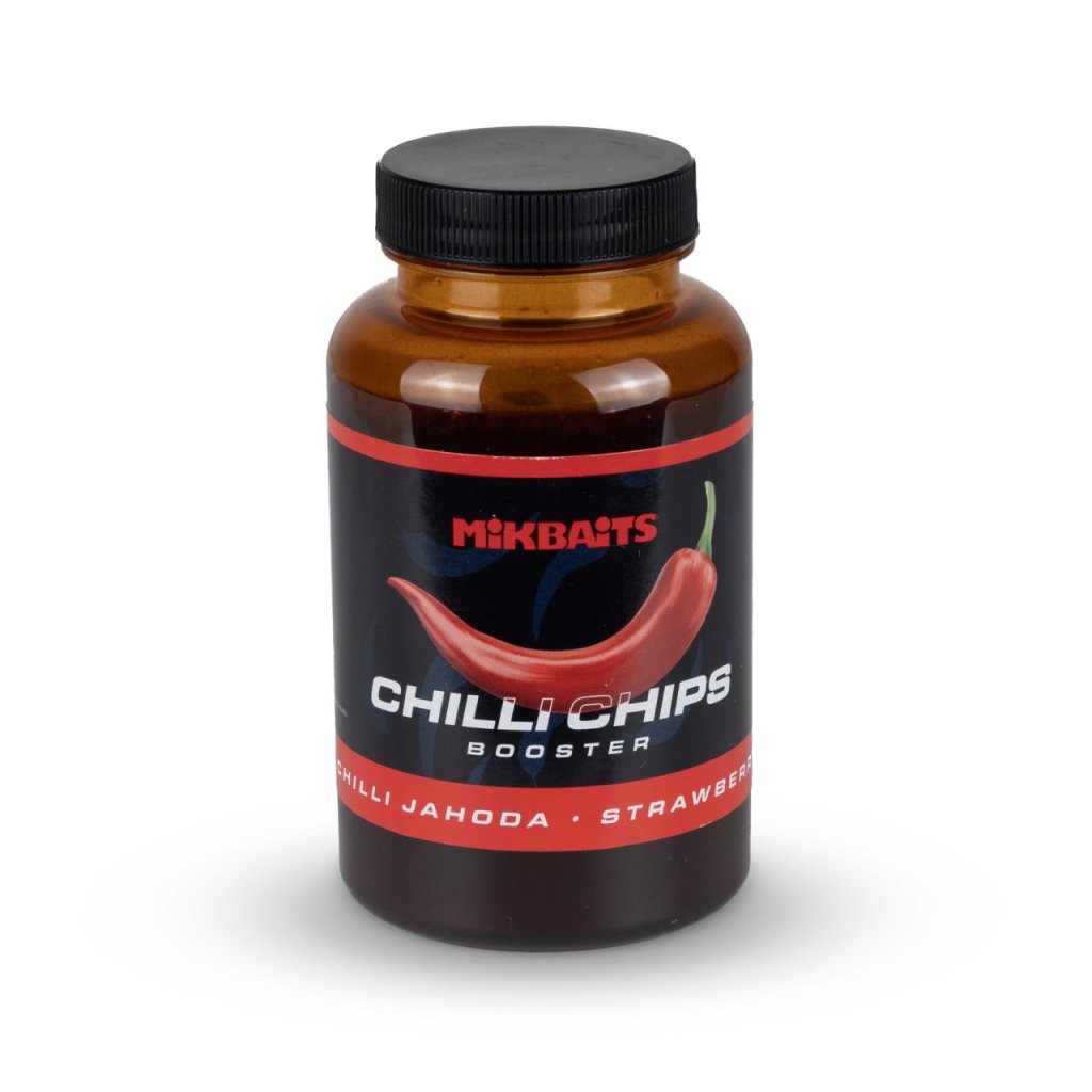 Mikbaits Chilli Chips Booster - Chilli Jahoda 250ml